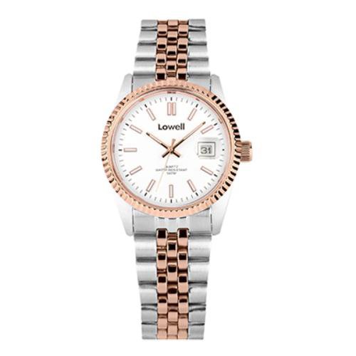 Lowell orologio acciaio store